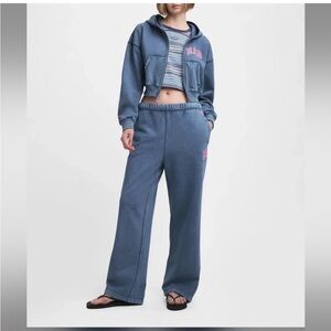 NWT Madhappy x Gap crop hoodie in blue